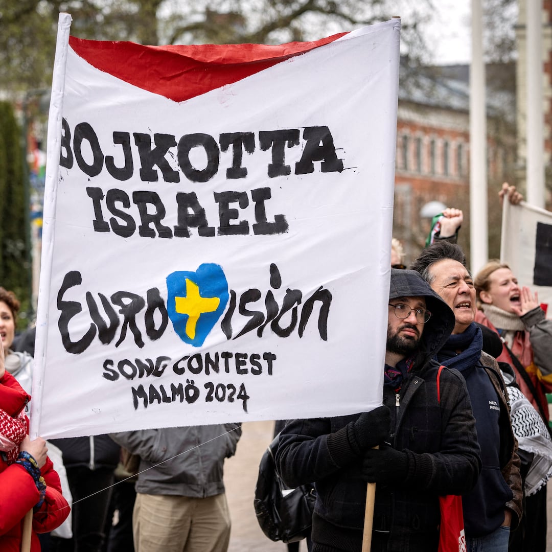 Protesters in Eurovision host city call for boycott of Israel | Reuters